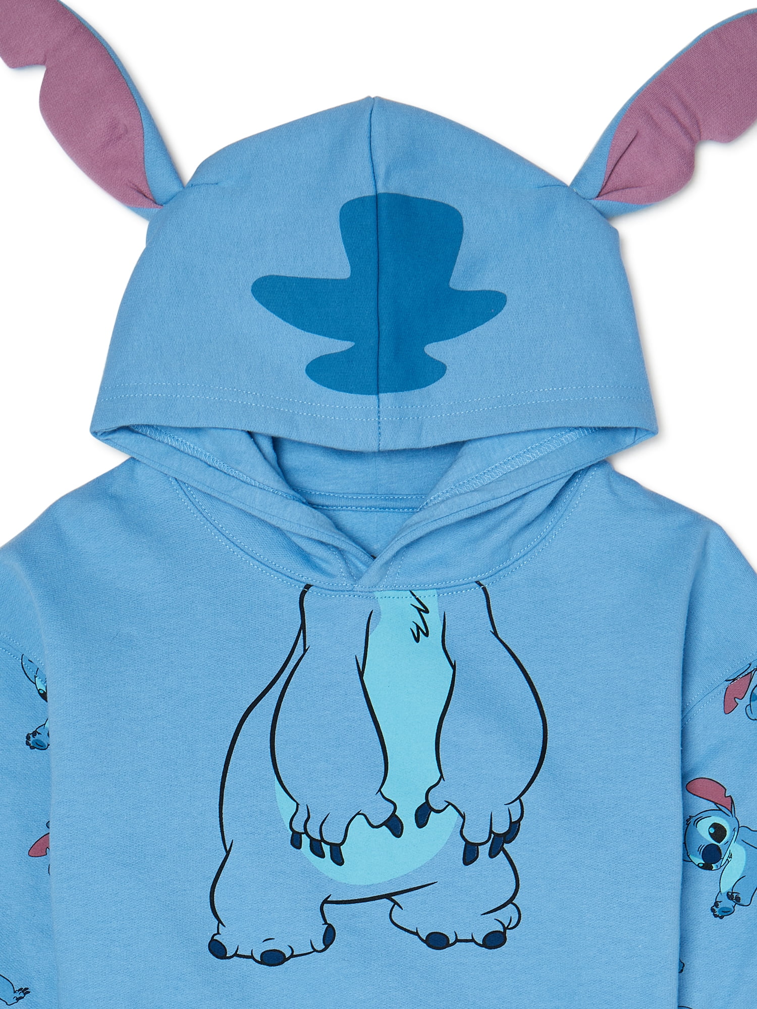 Embroidered N!ke Inspired Stitch Hoodie Children or Adult Sizes – The Land  of Holly