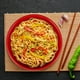 thumbnail image 5 of 4 tazones de melamina prácticos para ramen, tazones de arroz y tazones de sopa creativos (negro y rojo), 5 of 7