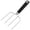 Black, variant on 2026 Kitchen Clearance RUIQPGRT Stainless Turkey fork 4 Prong Roast Meat fork BBQ Grilling & Baking Tool Heat Roast Lamb fork for Kitchen Outdoor Cooking Dishwasher Meat Lifter