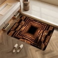 thumbnail image 5 of 3D Optical Illusion Doormat With High-Absorbency Polyester Material For Entrance Way And Bathroom Non-Slip Surface And Quick-Drying Foot Rug For Home Use, 5 of 6
