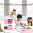 thumbnail image 2 of maskred Children Kitchen Toy Educational Toys Sink Countertop Cabinet Set, 2 of 6