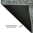 thumbnail image 5 of Addison Rugs Mayfield Premium Machine Washable Transitional Abstract Blue Rectangle Rug, 9' x 12', 5 of 6