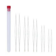 1 Set Big Eye Beading Needles Threading Tool Set For Bracelet Jewelry Crafts Silver