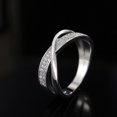thumbnail image 5 of Anillos de circonita cúbica envolvente entrelazados brillantes, anillos de diamantes para mujeres, resultados de joyería, pendientes, resultados (6), 5 of 5
