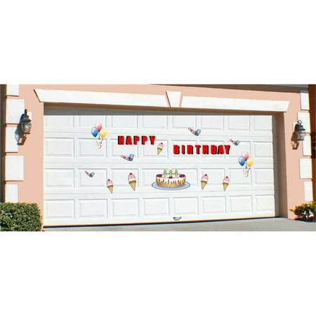 Fun Stixs Garage Art Ub0212 Birthday Magnetic Door Decorations