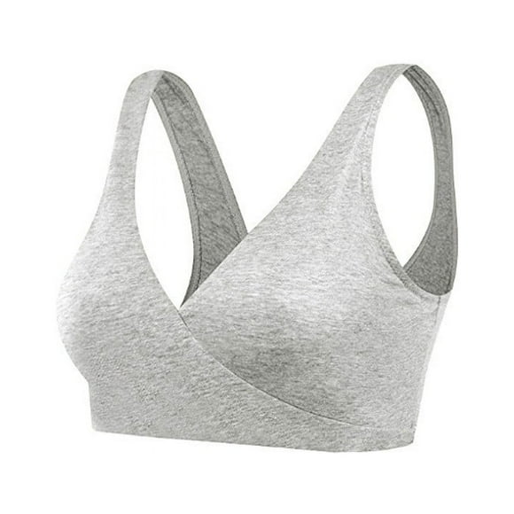 TIMIFIS Nursing Bra Wireless Bra Women's Sleeping Maternity Bra Breastfeeding Push Up Bra Soft Lightly Bra for Everyday Wear Valentine'S Day/Mother'S Day Gift