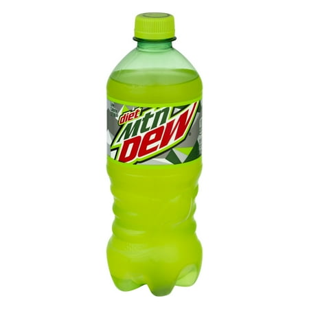 Diet Mtn Dew Soda 20 fl. oz. Bottle - Walmart.com