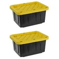 thumbnail image 1 of Juggernaut Storage 5 Gal Lockable Plastic Storage Tote, (Set of 2), 1 of 8