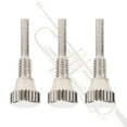 thumbnail image 4 of Piezas de reparación de trompeta, 3 piezas de tubo de afinación de trompeta, accesorios de trompeta, tornillo antideslizante de trompeta probado y confiable, 4 of 6