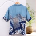 thumbnail image 3 of NOVICA Hand-painted batik cotton blouse, 'Artist on Holiday', 3 of 8