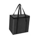 thumbnail image 4 of Bolsa isotérmica para 6 vasos, bolsa para llevar, bolso de mano grande para bebidas, reutilizable. Negro, 4 of 9