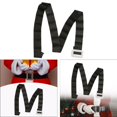 thumbnail image 6 of Christmas Santa Belt Santa Costume Belt for Dress up Stage Performance Xmas White Buckle, 6 of 8