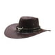 thumbnail image 1 of Sombrero de vaquero occidental, cómodo y moderno sombrero de Jazz para caballero, accesorios para fotos de adultos Café, 1 of 8