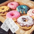 thumbnail image 7 of Silicone Donut Baking 6 Cavity Nonstick Kitchen Bakeware for Homemade Desserts, 7 of 7