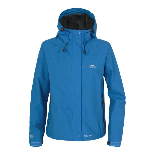 Trespass- Chaqueta impermeable Modelo Miyake con capucha para mujer - Esquí/Snowboard (Azul)