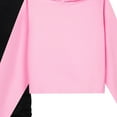 thumbnail image 4 of Gubotare Toddler Girls Clothing Sets Winter Girls Matching Sets Pullover Hoodie & Leg Jogger Set 2 Piece Graphic Print Sweatpants Set for Kids, Teens & Toddlers Size 11-12 (Pink,11-12 Years), 4 of 6