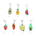 thumbnail image 4 of Llavero anillo fruta Qarigey decoración hogar coche portátil al aire libre Camping Fresa, 4 of 6