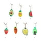 thumbnail image 4 of Guardurnaity LLavero de fruta bonita para el hogar, llavero de coche, portátil, a la moda, para exteriores, senderismo, viaje, Picnic, monedero, Ropa, zapatos y accesorios Miscelánea Sandía, 4 of 6