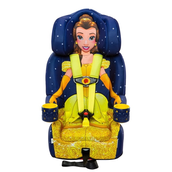 KidsEmbrace Belle 2-in-1 Combination Harness to Booster Car Seat, Forward-Facing Harness, Booster, Multi-Position Headrest, Toddler