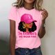 thumbnail image 1 of MHFRRA Camiseta Informal de Manga Larga con Estampado y Cuello Redondo, Sudadera deportiva, Suave, Cómoda y Moderna, Ideal para Uso Diario y Actividades de Ejercicio Ligero. Rosa, 1 of 4