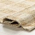 thumbnail image 5 of Rugs USA Hillcrest Jute and Wool Area Rug, 6' x 9', Hillcrest Natural, 5 of 7