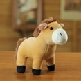 thumbnail image 2 of Pony Plush Toy, Soft Little Horse Stuffed Animal, Cartoon Pony Figure with Colorful Details, Decorative Animal Pillow, Playful Character Toy, Soft Cotton Fabric, 2 of 8