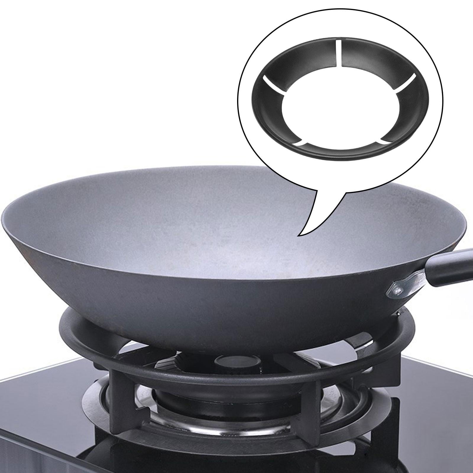 Windproof Pot Holder Gas Burner Cover Fireproof Windshield Wok  Trivets Iron Gas Cover Windproof for Home Pot Wok 5 Slot