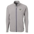 thumbnail image 2 of Men's Cutter & Buck Gray San Jose State Spartans Big & Tall Adapt Eco Knit Hybrid Recycled Full-Zip Jacket, 2 of 3