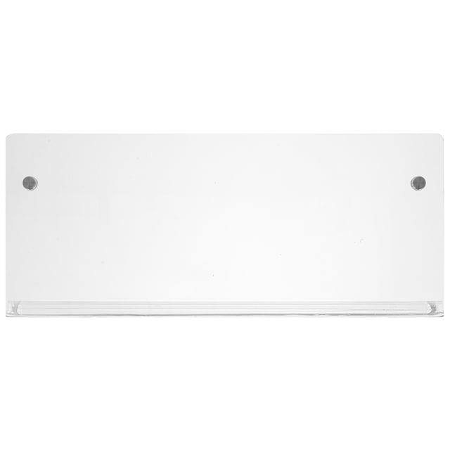 BESTYASH Estante De Pared Transparente Para Oficina Y Hogar Con Soporte Resistente Y