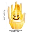 thumbnail image 2 of LLDYYDS Lighted Halloween Ghost Hand Horrible Ghost Hand Holding Eyeball and Pumpkin Battery Operated Lamp Spooky Props, 2 of 8