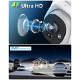 thumbnail image 6 of OOSSXX 4K PoE Security Camera System, 6CH Dome, 3TB HDD, Plug & Play, 6 of 12