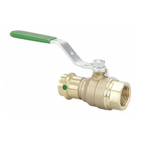 Viega Manual 2-Way Ball Valve,Press,Bronze 79975