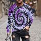 thumbnail image 1 of Blusas y camisas de manga larga con cuello redondo para hombre, estilo casual, estampado, cuello redondo, para fitness, deportivas, de licra., 1 of 5