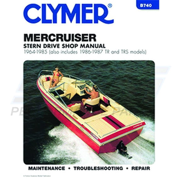 New Service Manual Compatible With Mercruiser By Parts B740