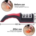 thumbnail image 3 of XDDST Kitchen Knife Sharpener Tool 3 Stage Kitchen Sharpener Lightweight Fast Sharpeners Polish and Sharpen your Kitchen Knife Easily for Kitchen, 3 of 7