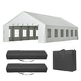 thumbnail image 7 of 20x40 FT Heavy-Duty Party Tent with 3 Storage Bags - Large Waterproof Wedding Event Shelter for Removable Sidewalls & Zipper Door - Outdoor Commercial Tent for Parties Carport Camping BBQ Garden, 7 of 7