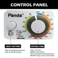thumbnail image 3 of Panda Small Mini Potable 1.5cu.ft Compact Cloth Dryer, 3 of 7