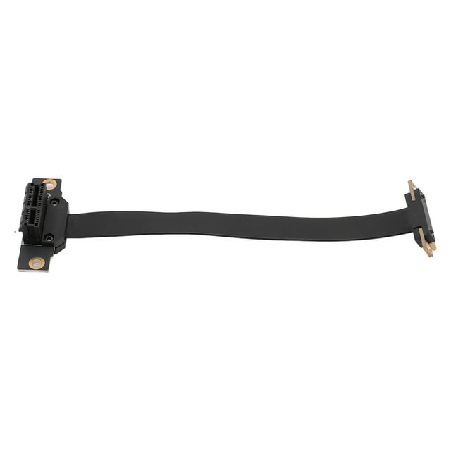 PCIe 3.0 X1 Riser Cable, 8Gbps High Speed, Dual 90 Degree Right Angle Extension Cable, for Sound Card, Capture Card, Card, Card, Data Card, Graphics Card