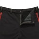 thumbnail image 2 of Pantalones elásticos impermeables, cálidos, resistentes al viento y al agua, con forro polar para exteriores, para otoño e invierno, pantalones de caparazón suave para hombre, pantalones de escalada, 2 of 5