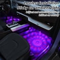 thumbnail image 4 of Car Interior Ambient Lights 2-Pack, Dynamic LED Illumination with Sound-Activated Modes for Auto Footwell & Home Party Decor, 4 of 8