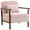 Light Pink, variant on Legahome Accent Chair with Storage, Modern Upholstered Arm Chair for Living Room, Chenille Fabric Armchair with Solid Wood Frame, Single Sofa Chair Reading Chair, Antique Gray