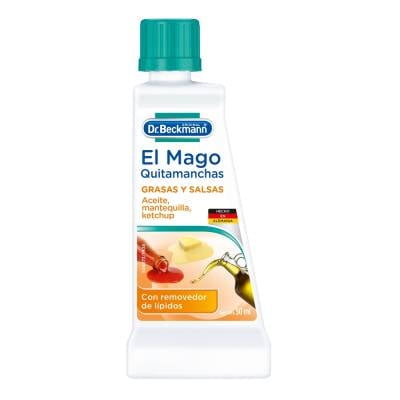 Quitamanchas Dr Beckmann El Mago grasas y salsas 50 ml