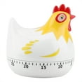 thumbnail image 1 of ZPSHYD Minuteur De Cuisine Quirky Chicken Delight - Rappel De Compte à Rebours Charmant pour Les Aventures Culinaires dans la Cuisine Et la Pâtisserie(Blanc), 1 of 8
