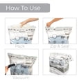 thumbnail image 6 of MagicBag X-Large Vacuum Storage Bags, 8 Pack Cube Compression Bags for Bedding, Space Saving & Airtight, 6 of 10