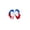 B, variant on JWZZYD Patriotic Mini Star Stripe Ribbon Bow, Small Red White Blue Flag Decorative Bow, 4th of July Independence Day Decor, for Hair Clips, Gift Wrapping, Crafts, and Party Decoration, A, 1 Pack