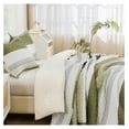 thumbnail image 2 of TiaGOC California King Quilt Set - Olive Lightweight Soft Quilt Cal King - Olive Green Bedspread California King Size - Bedding Coverlet for All (Includes 1 Quilt, 2 Pillow Shams), 2 of 8