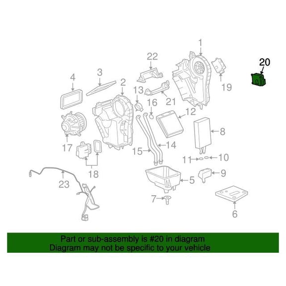GM 15887322 Actuator Asm-Air Inl Vlv