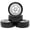 White, variant on M Buder Yellow Remote Control Off-Road Car Tires 2.56 inches / 65 mm Diameter 4pcs Replacement for TAMIYA TT02 XV01 HSP 94123 HPI KYOSHO 1:10 Scale RC Vehicle Wheels