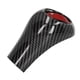 thumbnail image 4 of Cubierta de la perilla de la palanca de cambios, pegatina de cabeza de palanca de cambios estilo fibra de carbono, reemplazo para Mercedes‑Benz Clase A Clase C, 4 of 12