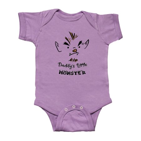 

Inktastic Halloween Baby Werewolf Daddy s Little Monster Gift Baby Boy or Baby Girl Bodysuit